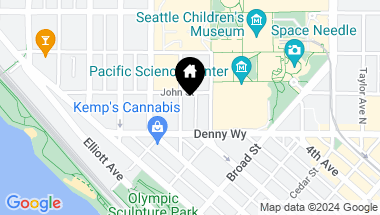 Map of 124 Warren Avenue N #307, Seattle WA, 98109