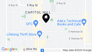 Map of 422 10th Avenue E #F, Seattle WA, 98102