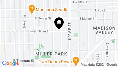 Map of 335 22nd Ave E , Seattle WA, 98112