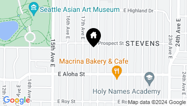 Map of 943 18th Avenue E, Seattle WA, 98112
