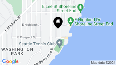 Map of 1115 41st Avenue E, Seattle WA, 98112