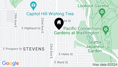 Map of 1126 24th Avenue E, Seattle WA, 98112