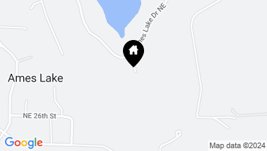 Map of 3002 E Ames Lake Drive NE, Redmond WA, 98053