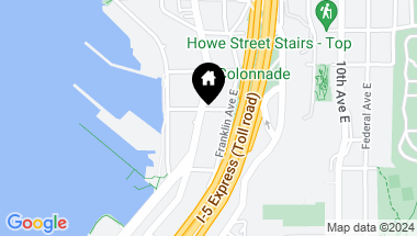 Map of 1550 Eastlake Avenue E #403, Seattle WA, 98102