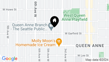 Map of 1610 4th Avenue W, Seattle WA, 98119