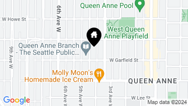 Map of 1608 4th Avenue W, Seattle WA, 98119
