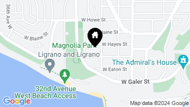 Map of 3010 W Garfield Street, Seattle WA, 98199