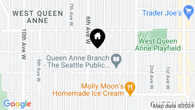 Map of 509 W Blaine Street, Seattle WA, 98119