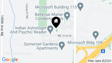 Map of 14779 NE 32nd Street #A 303, Bellevue WA, 98007
