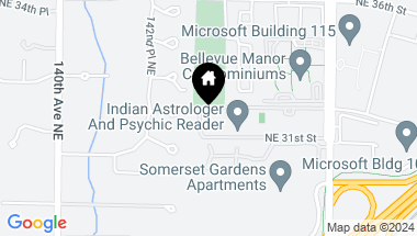 Map of 14405 NE 32nd Street #K203, Bellevue WA, 98007