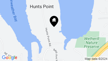 Map of 3268 Hunts Point Road, Hunts Point WA, 98004