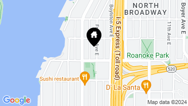 Map of 2615 Franklin Avenue E #B, Seattle WA, 98102