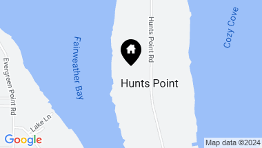 Map of 3639 Hunts Point Road, Hunts Point WA, 98004