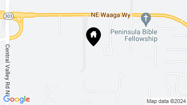 Map of 481 NE Waaga Way, Bremerton WA, 98311