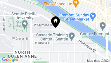 Map of 6 Dravus St, Seattle WA, 98109