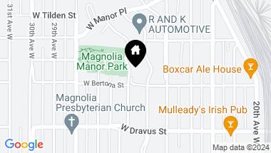 Map of 2510 W Bertona Street #105, -2215 Unit: 105, Seattle WA, 98199