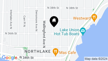 Map of 3610 Burke Avenue N, Seattle WA, 98103