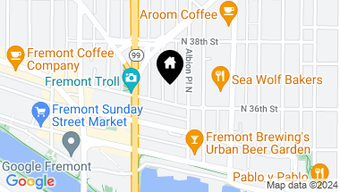 Map of 3600 Whitman Avenue N #403, -8771 Unit: 403, Seattle WA, 98103