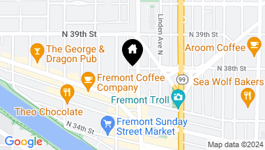 Map of 3635 Fremont Avenue N #102, Seattle WA, 98103
