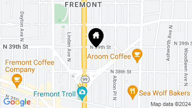 Map of 3835 Whitman Avenue N #A, Seattle WA, 98103