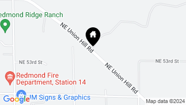 Map of 0 NE Union Hill Road, Redmond WA, 98053