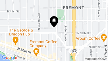 Map of 3901 Fremont Avenue N #107, Seattle WA, 98103
