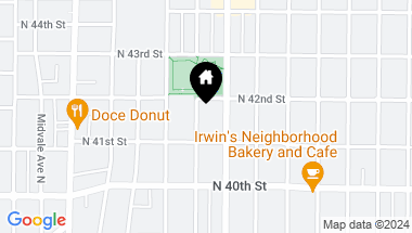 Map of 4122 Densmore Avenue N, Seattle WA, 98103