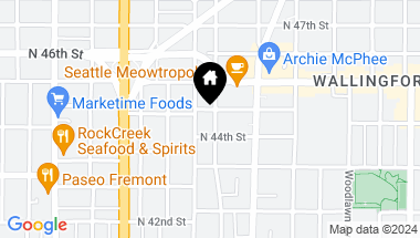 Map of 1109 N Allen Place #202, Seattle WA, 98103