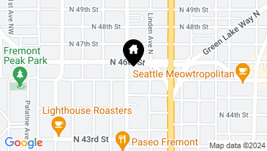 Map of 4504 Fremont Avenue N #C, Seattle WA, 98103