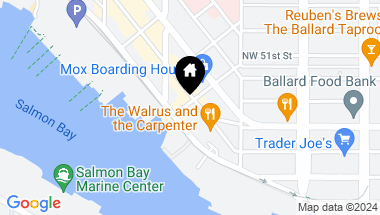 Map of 4775 Ballard Avenue NW, Seattle WA, 98107