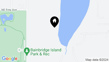 Map of 11260 Arrow Point Drive NE, Bainbridge Island WA, 98110