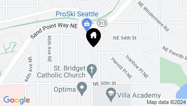 Map of 5051 50th Avenue NE #46, Seattle WA, 98105