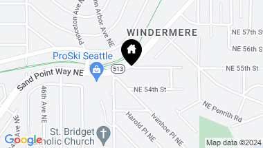 Map of 5101 NE 55th Street #101, Seattle WA, 98105