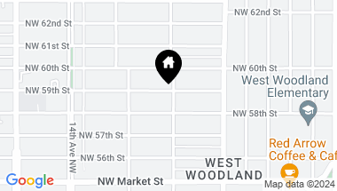 Map of 905 NW 59th Street, Seattle WA, 98107