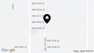 Map of 1154 NW 59th Street, Seattle WA, 98107