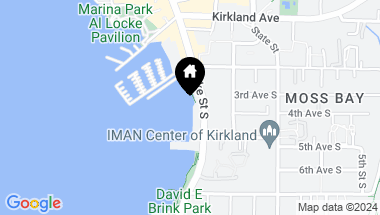 Map of 323 Lake Street S, Kirkland WA, 98033