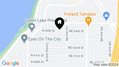 Map of 2337 N 64th Street, Seattle WA, 98103
