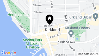Map of 127 3rd Avenue #301, Kirkland WA, 98033