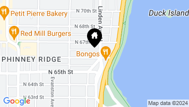Map of 750 N 66th Street , -5310, Seattle WA, 98103