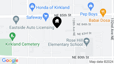 Map of 8214 126th Avenue NE #C20, Kirkland WA, 98033