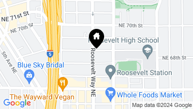 Map of 6710 Roosevelt Way NE, Seattle WA, 98115