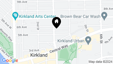 Map of 302 5th Avenue #201, Kirkland WA, 98033