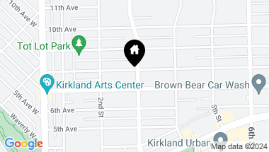 Map of 245 8th Avenue, Kirkland WA, 98033
