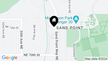 Map of 7323 Sand Point Way NE #311, Seattle WA, 98115