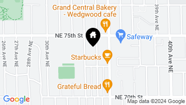 Map of 7325 34th Avenue NE, Seattle WA, 98115
