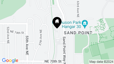 Map of 7307 Sand Point Way NE #B-502, Seattle WA, 98115