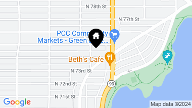 Map of 906 N 74th Street, Seattle WA, 98103