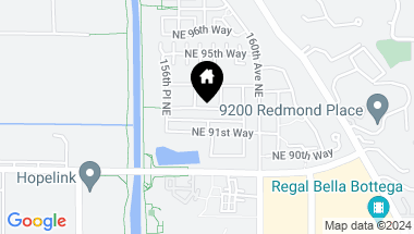 Map of 9103 156th Place NE, Redmond WA, 98052