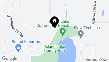 Map of 1111 NW Island Lake Road, Silverdale WA, 98383