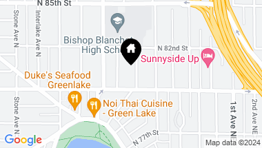 Map of 8021 Stroud Avenue N, Seattle WA, 98103
